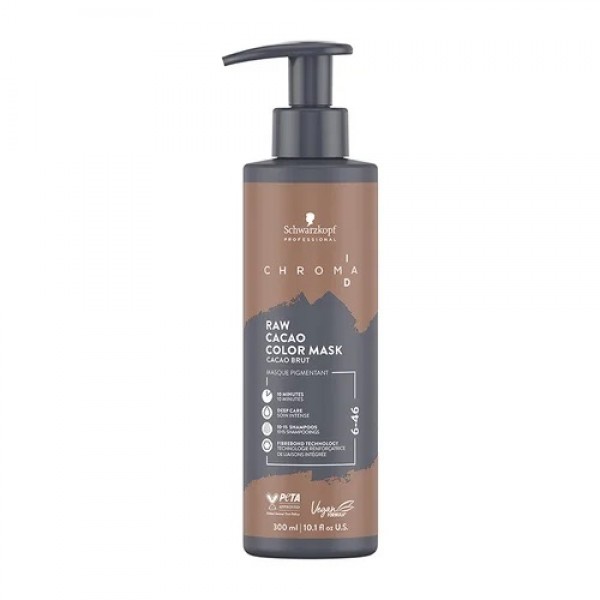 Schwarzkopf chroma ID, cacao color mask 6-46 300ml
