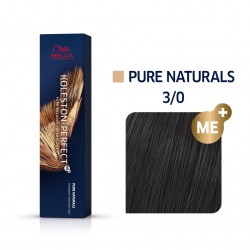 Wella Koleston Perfect Me Pure Naturals 3/0 Καστανό Σκούρο 60ml