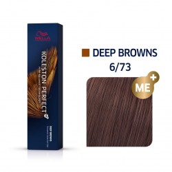 Wella Koleston Perfect Me Deep Browns 6/73 Ξανθό Σκούρο Καφέ Χρυσό 60ml