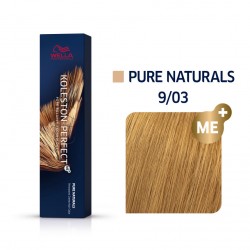 Wella Koleston Perfect Me Pure Naturals 9/03 Ξανθό πολύ Ανοιχτό Φυσικό Χρυσό 60ml