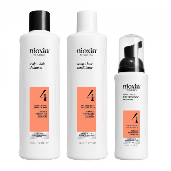 Nioxin Σύστημα 4 Trial Kit 150+150+40ml
