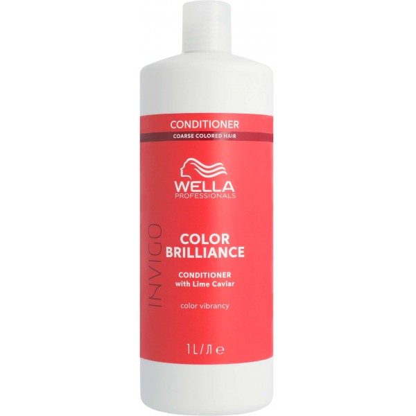 Wella Invigo Color Brilliance Vibrant Coloured Conditioner Coarse 1000ml